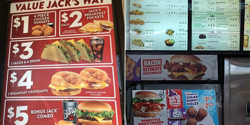 Jack In The Box Menu