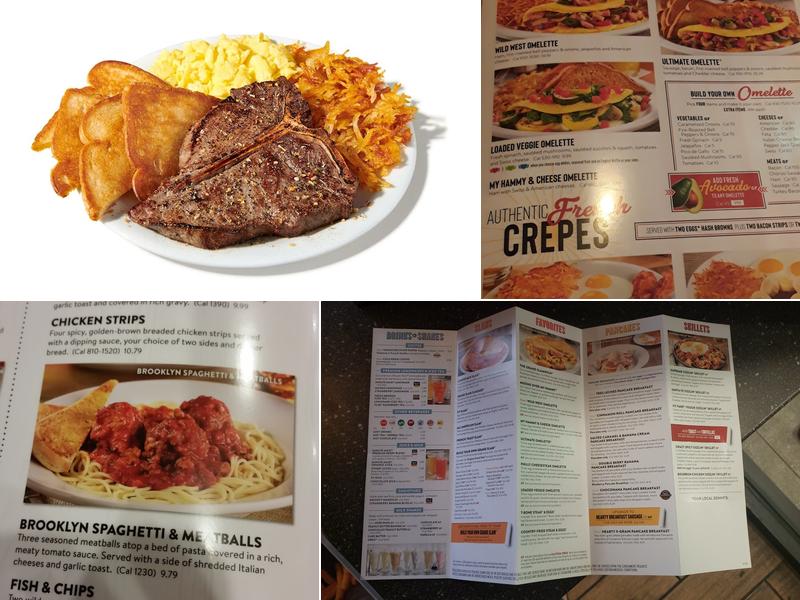 Denny's Restaurant Menu