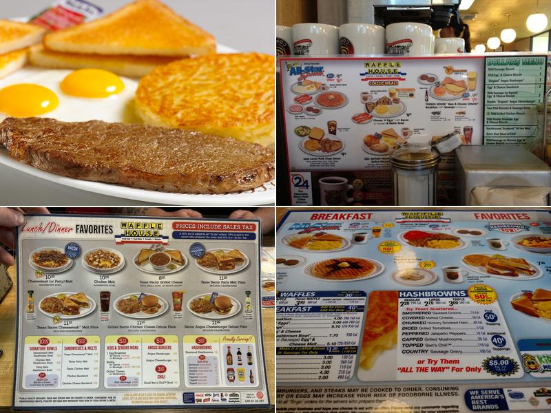 Waffle House Menu