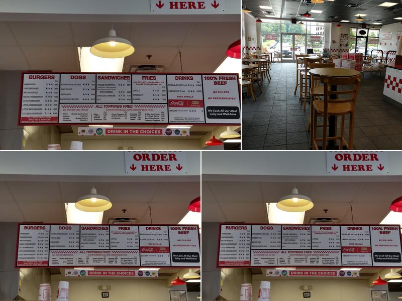 Five Guys Menu