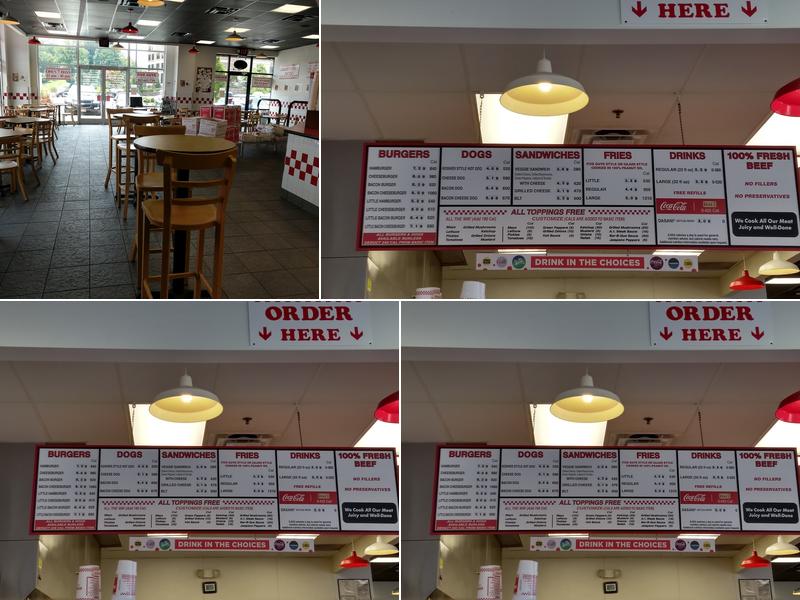 Five Guys Menu