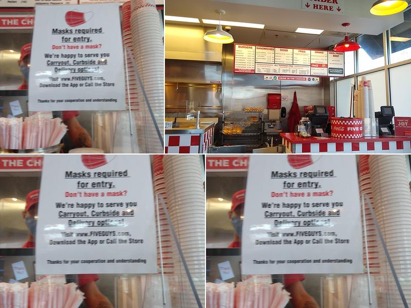 Five Guys Menu
