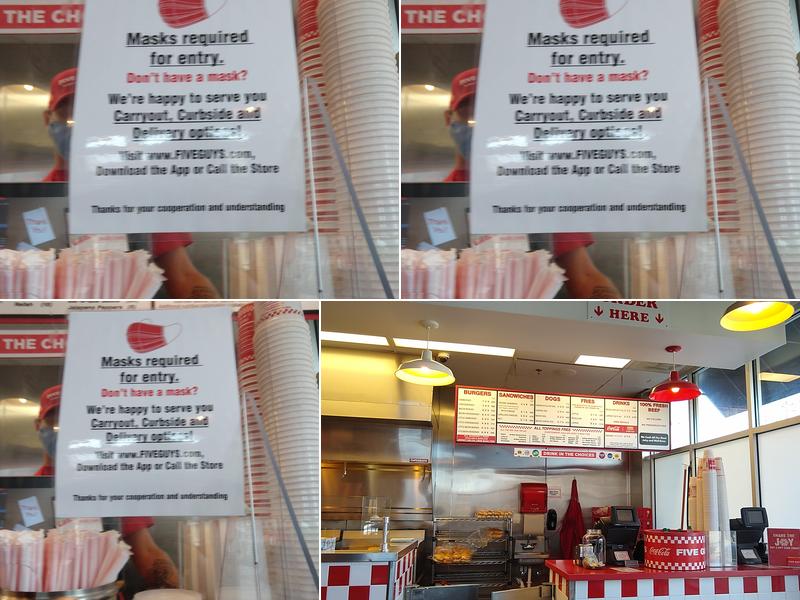 Five Guys Menu