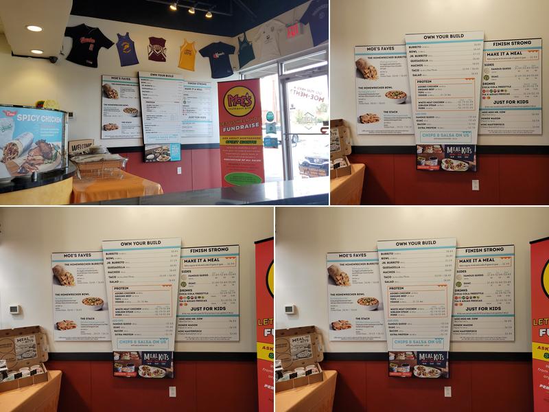 Moe's Southwest Grill Menu