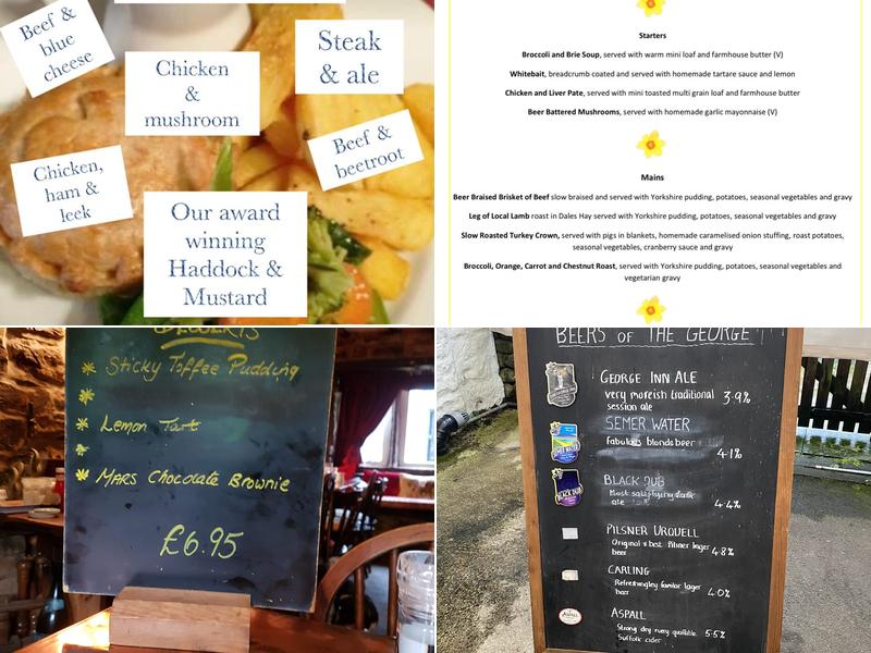 The George Inn Menu