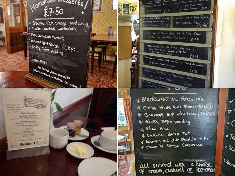 Fat Lamb Country Inn Menu