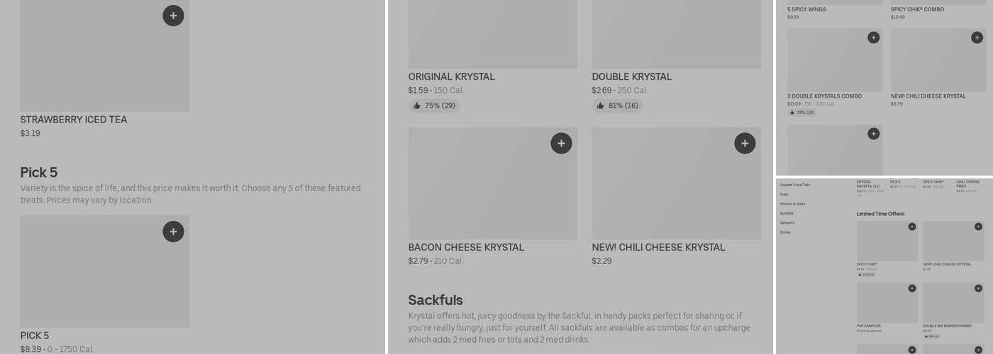Krystal Menu