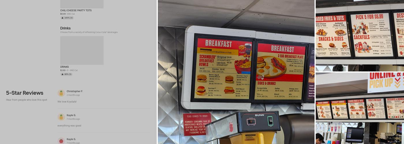 Krystal Menu