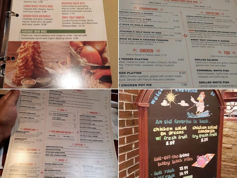 Cheddar's Scratch Kitchen Menu