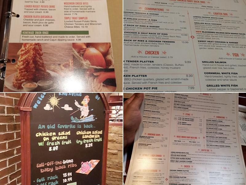 Cheddar's Scratch Kitchen Menu