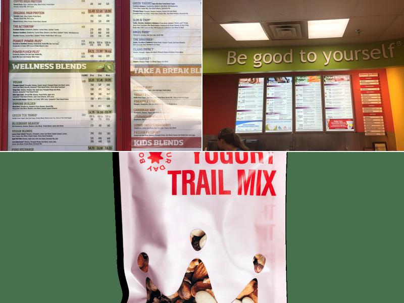 Smoothie King Menu