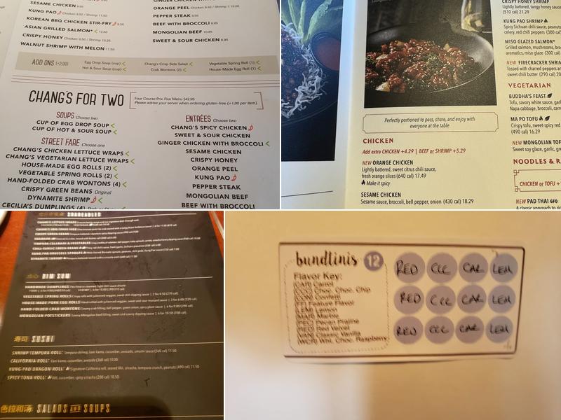 P.F. Chang's Menu