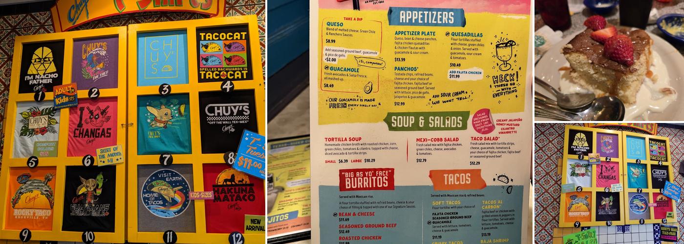 Chuy's Menu