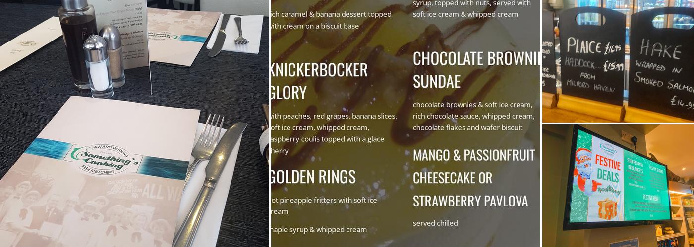 Something's Cooking Menu