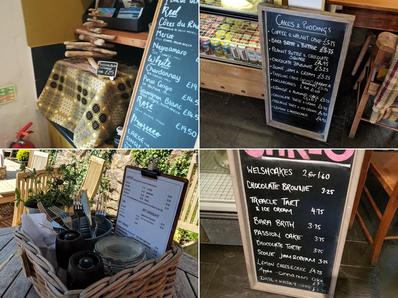 Blas at Fronlas Menu