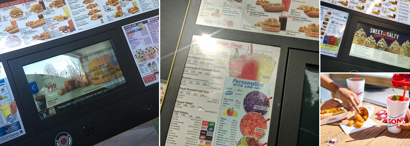 Sonic Drive-In Menu