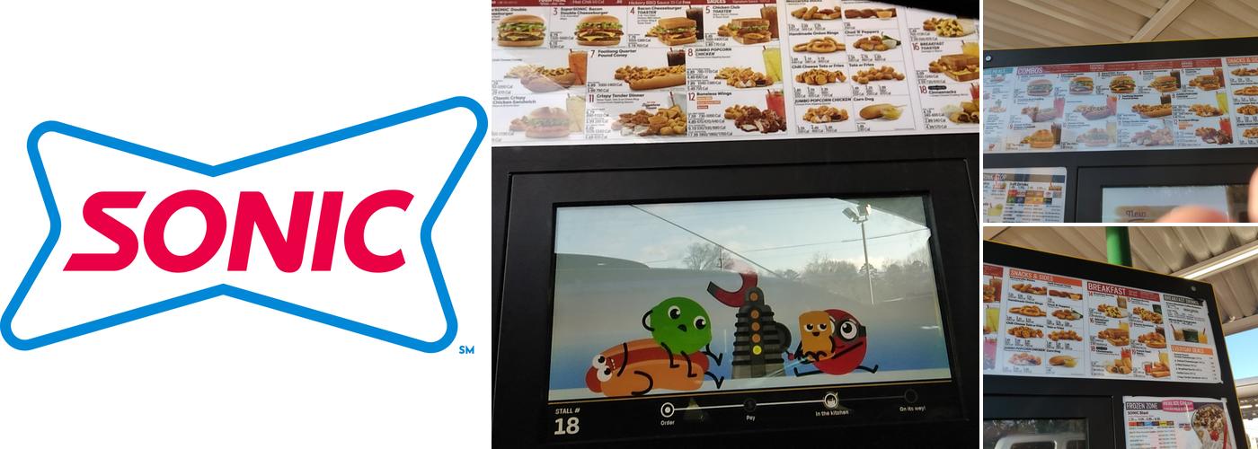 Sonic Drive-In Menu