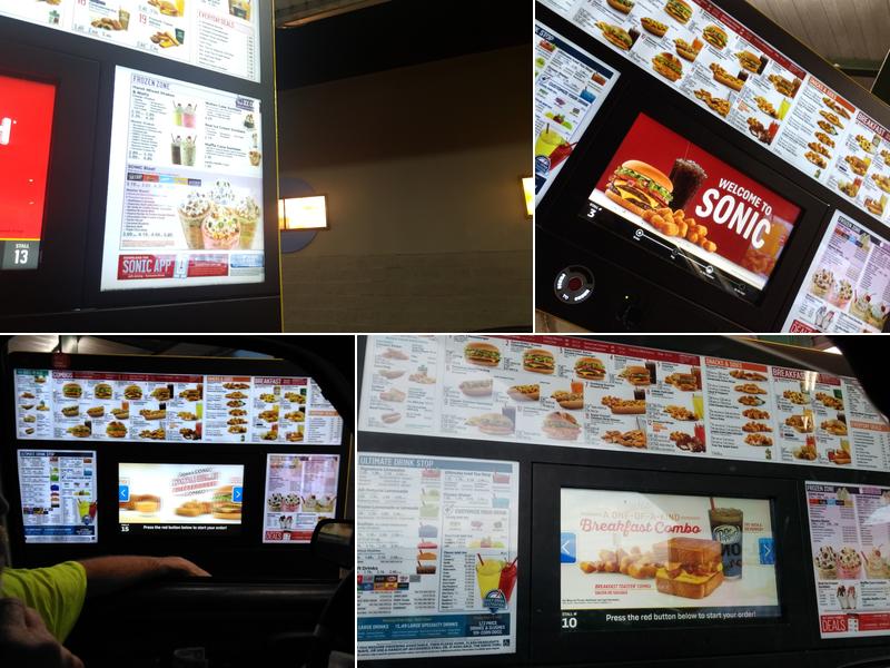 Sonic Drive-In Menu