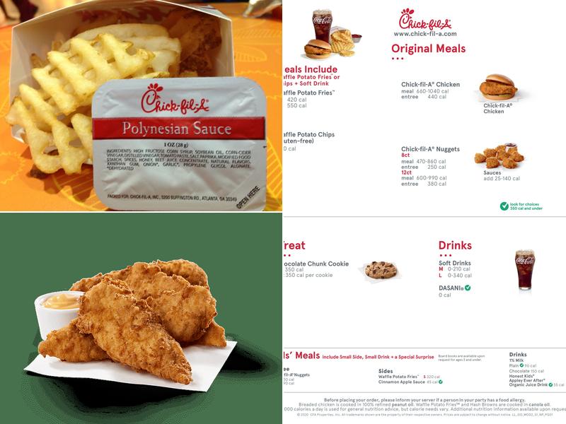 Chick-fil-A Menu