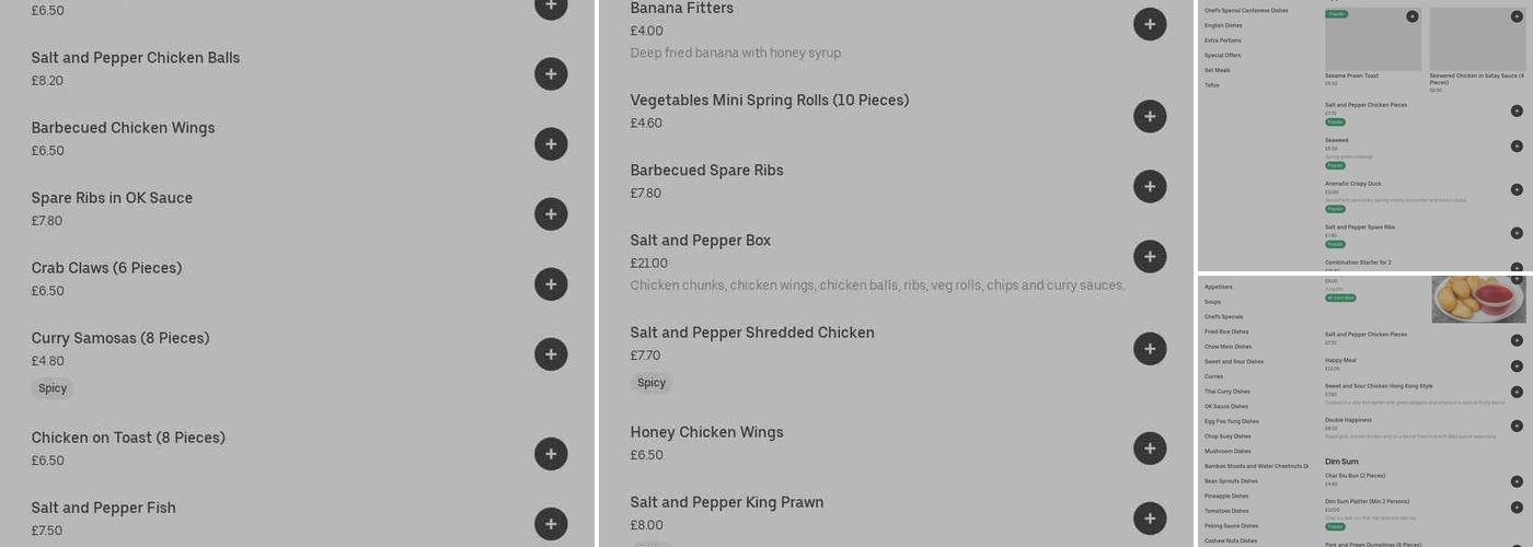 Lotus Restaurant Menu