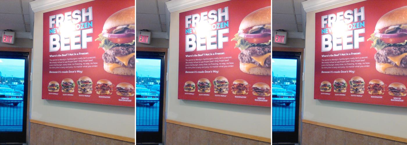 Wendy's Menu