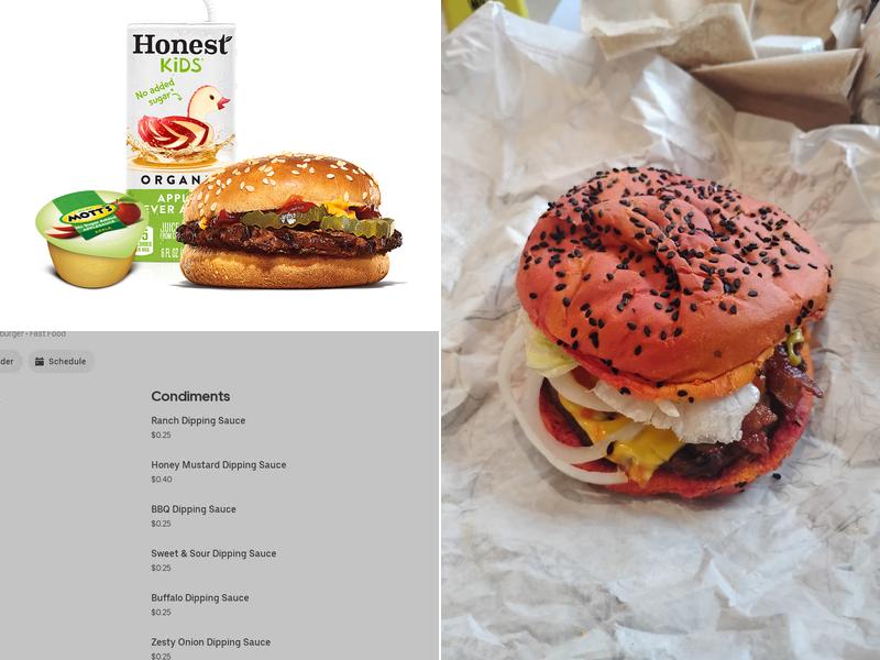 Burger King Menu