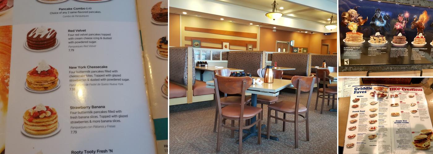 IHOP Menu