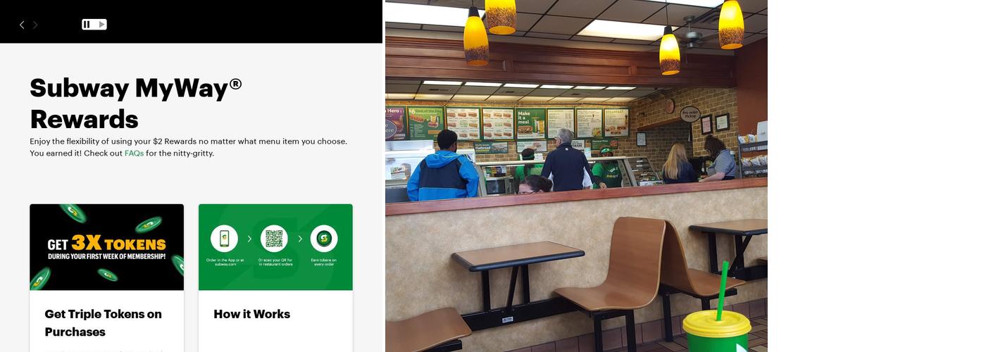 Subway Menu