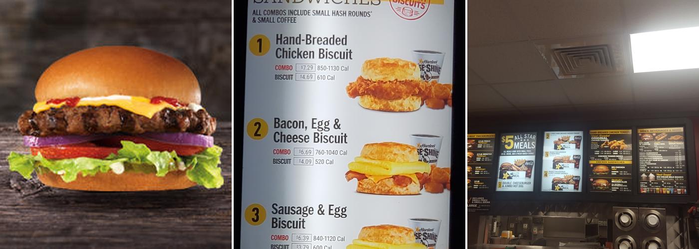 Hardee's Menu