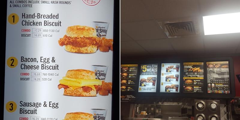 Hardee’s Menu