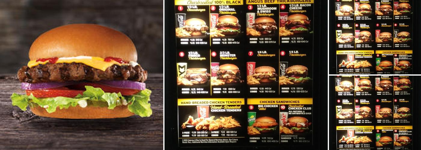 Hardee's Menu