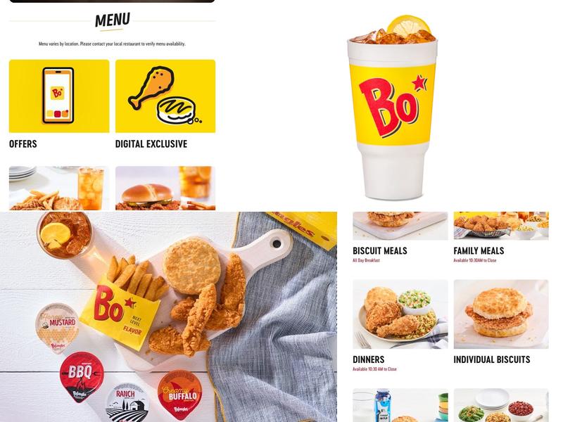 Bojangles Menu