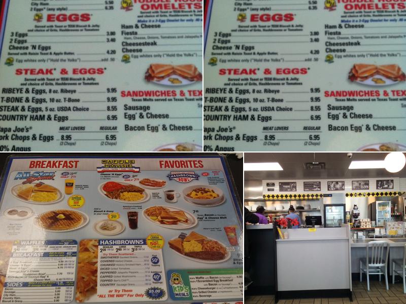 Waffle House Menu