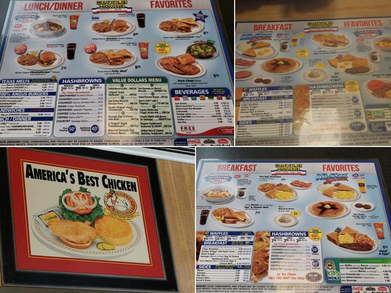 Waffle House Menu