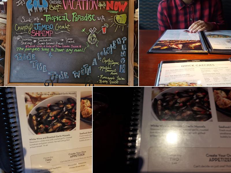 Red Lobster Menu