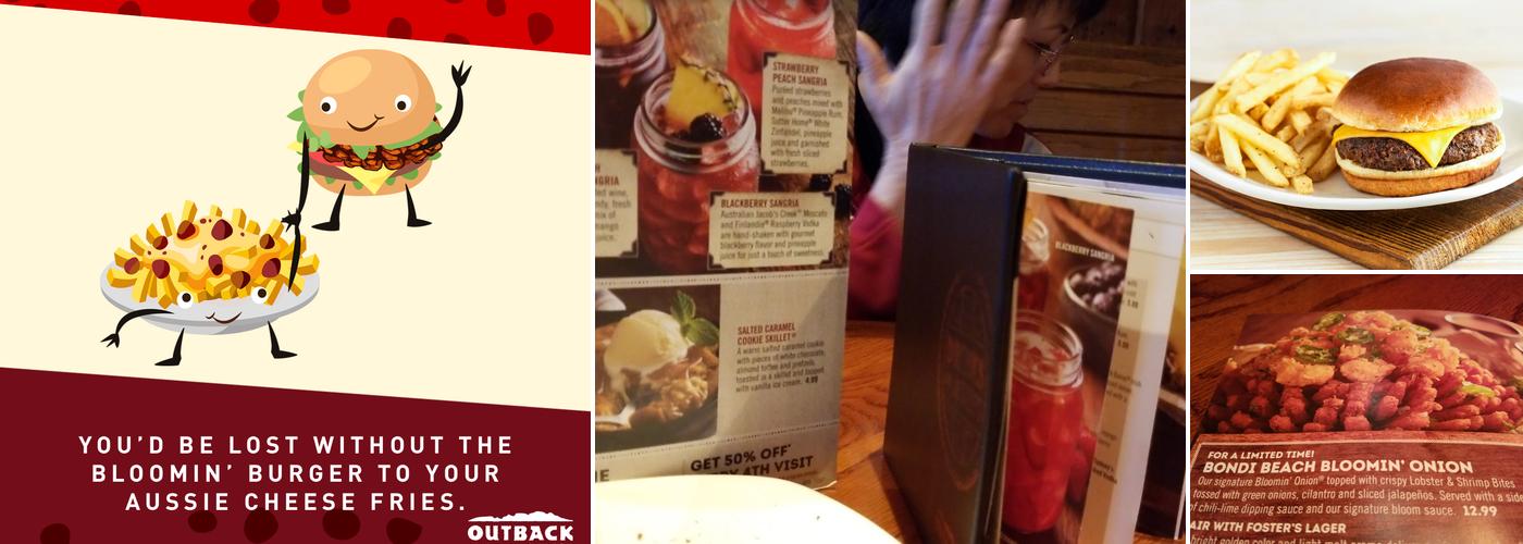 Outback Steakhouse Menu
