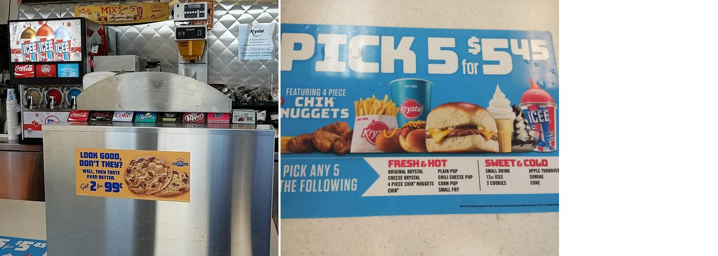 Krystal Menu