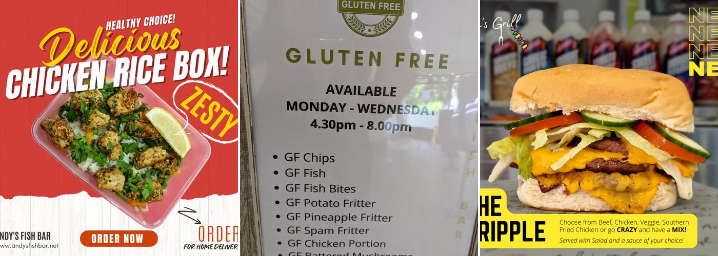 Andy's Fish Bar Menu