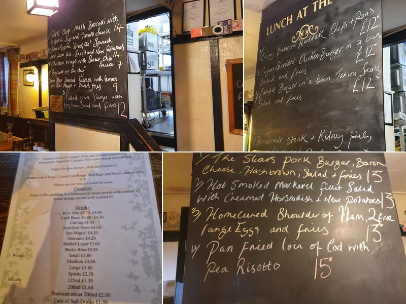 The Star Inn Menu