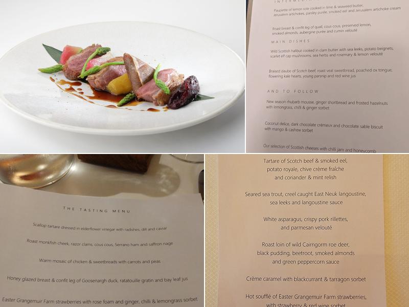 The Peat Inn Restaurant with Rooms Menu