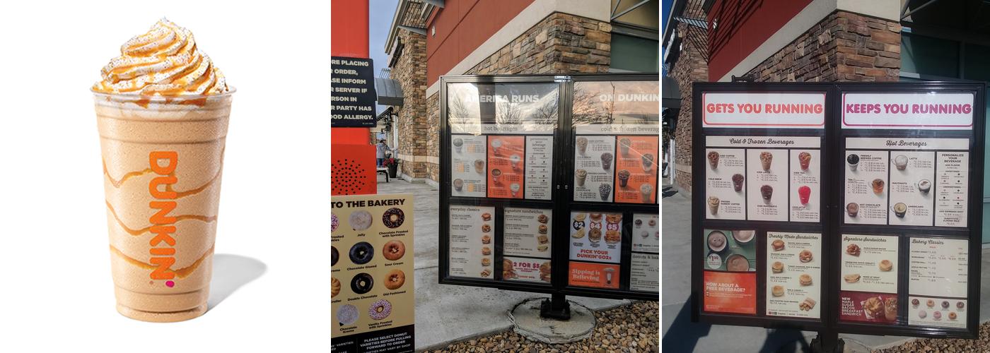 Dunkin' Menu