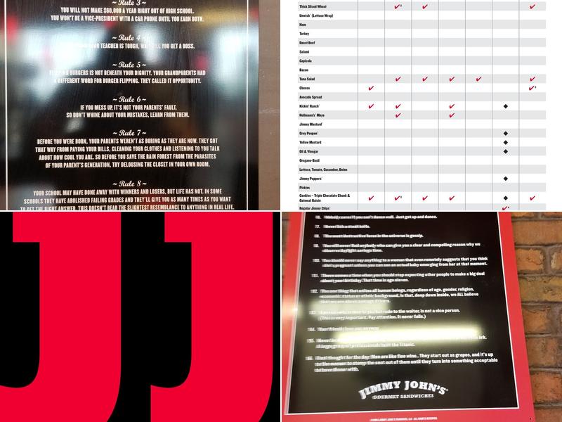 Jimmy John's Menu