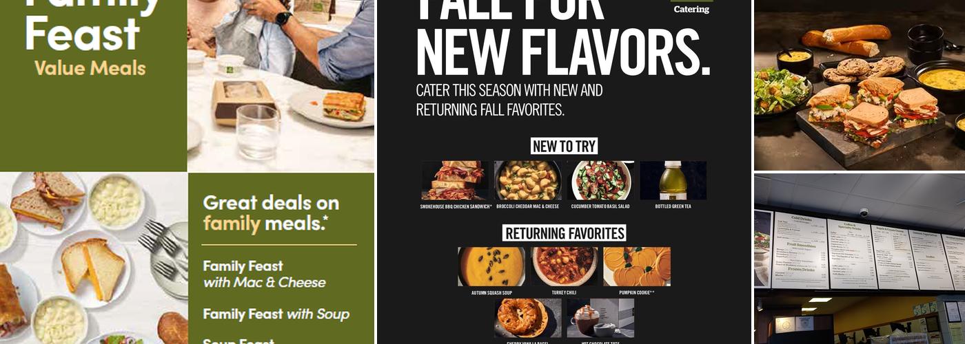 Panera Bread Menu