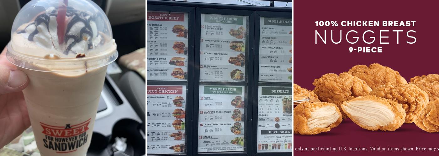 Arby's Menu