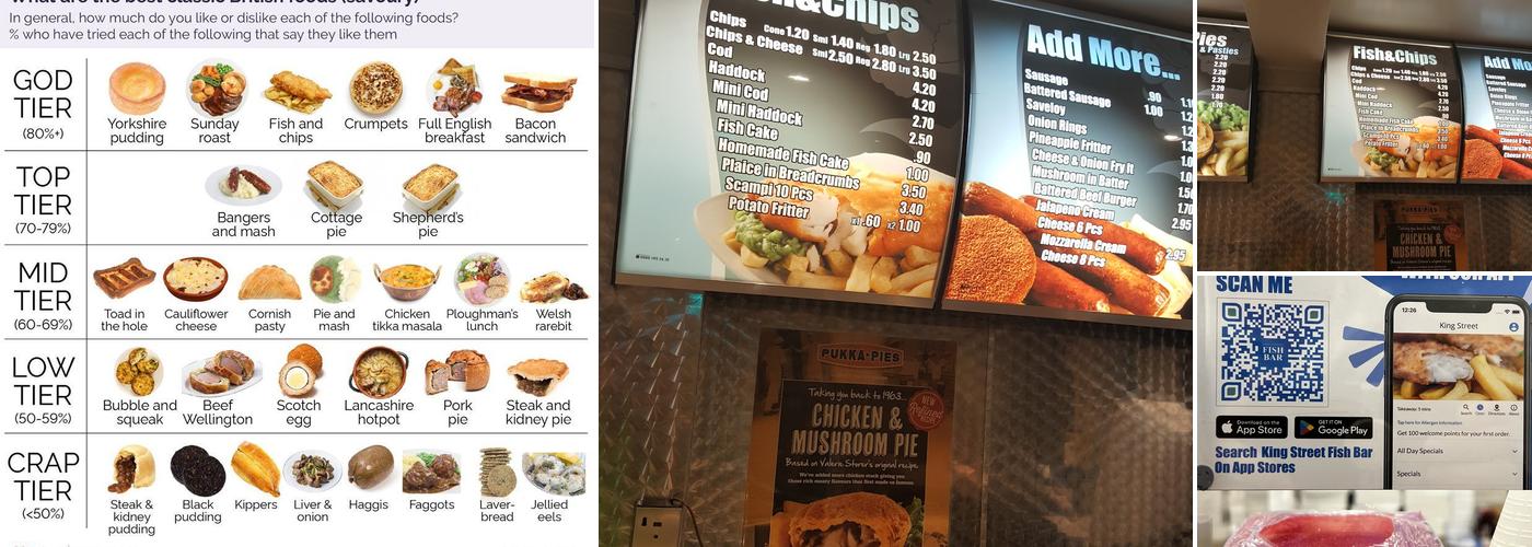 Kings Street Fish & Chip Shop Menu