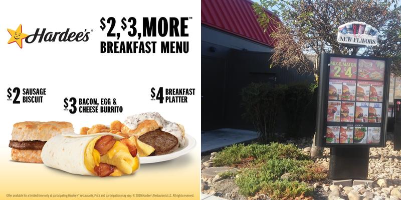 Hardee's Menu