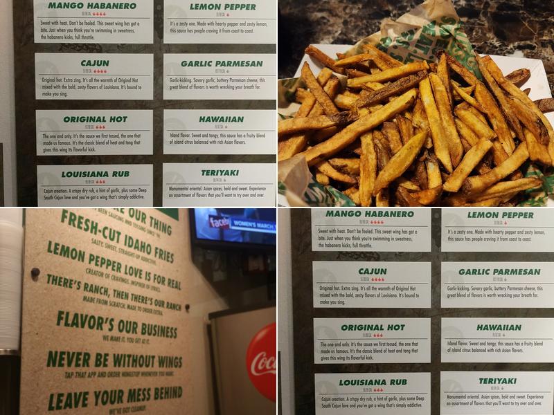 Wingstop Menu
