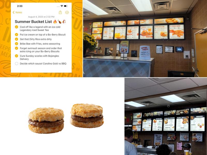 Bojangles Menu