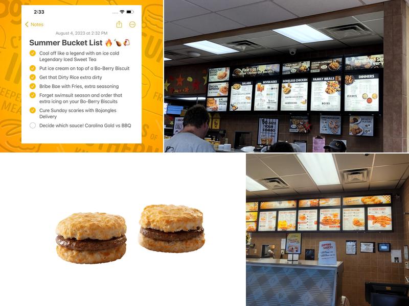 Bojangles Menu