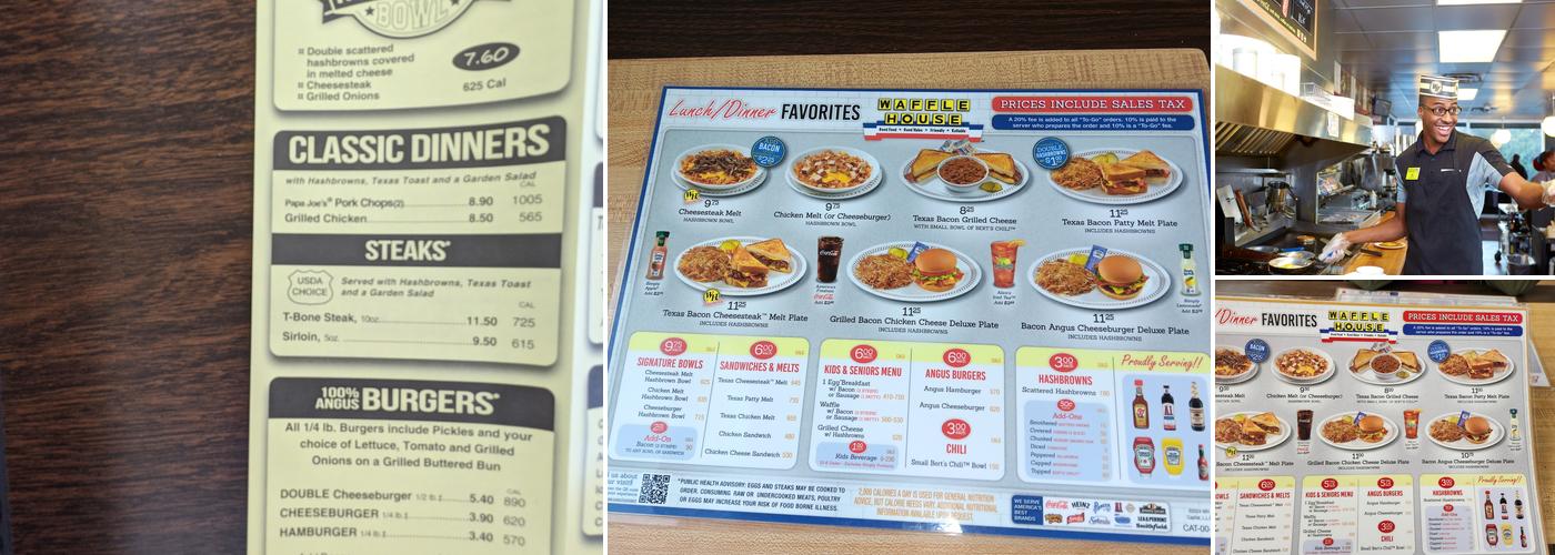 Waffle House Menu